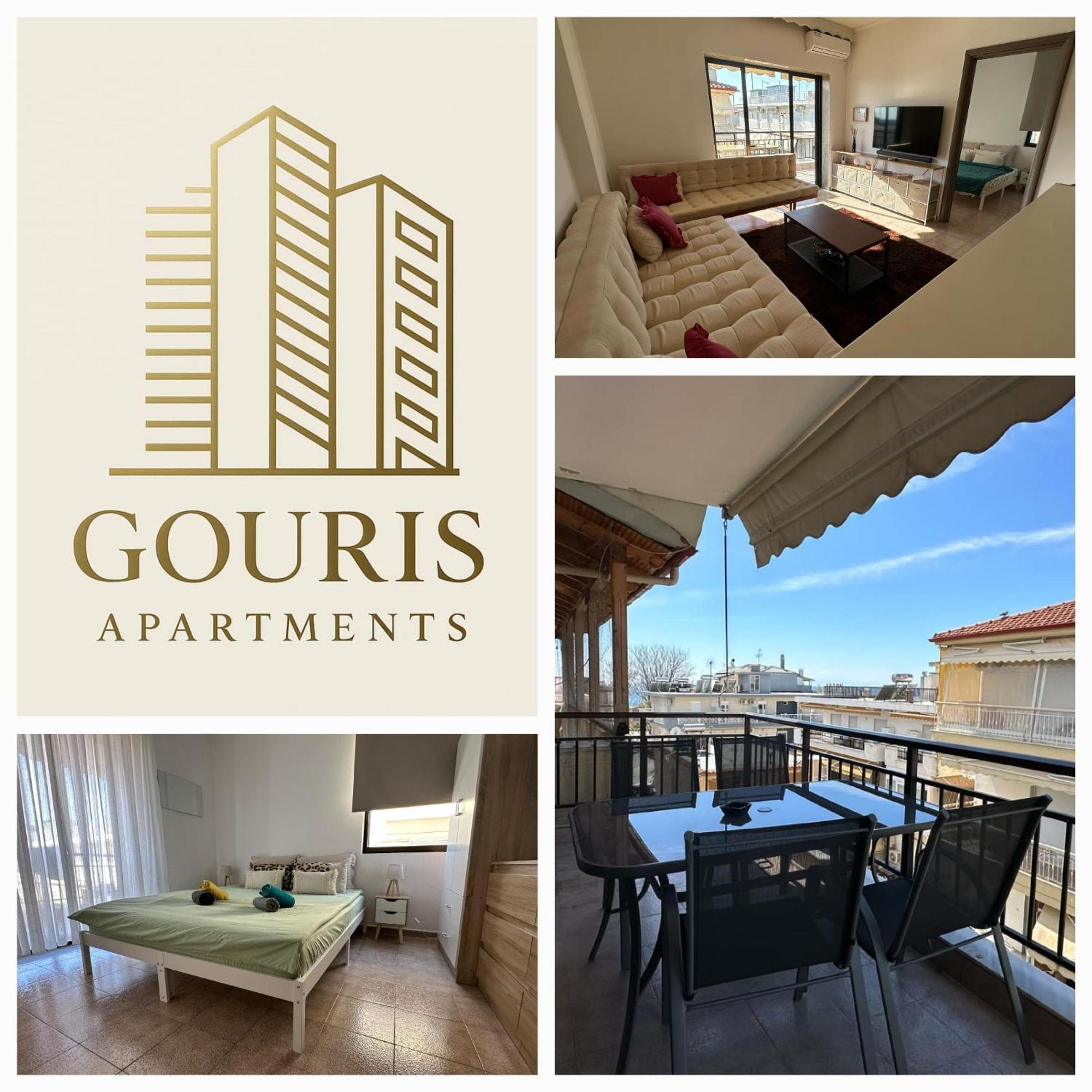 Gouris Appartements Nea Kallikrateia Exteriér fotografie